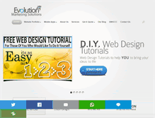 Tablet Screenshot of evolutioninc.info